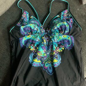 Athleta Swim Tankini Top